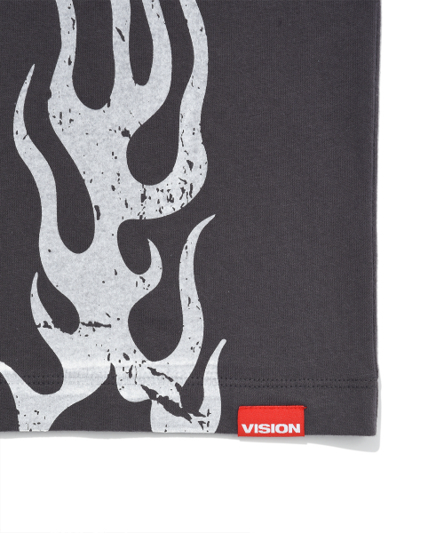 VISION STREET WEAR(ヴィジョンストリートウェア)の「VSW Script T-Shirts Onix Black(Tシャツ/カットソー・レディース・その他・LARGE/MEDIUM/SMALL/X-LARGE)」の8枚目の写真