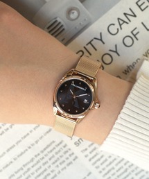 KARL LAGERFELD（カールラガーフェルド）の「「KARL LAGERFELD/カール・ラガーフェルド」ラウンド エッセンシャル - サンレイ アイコン ダイヤル（アナログ腕時計）」