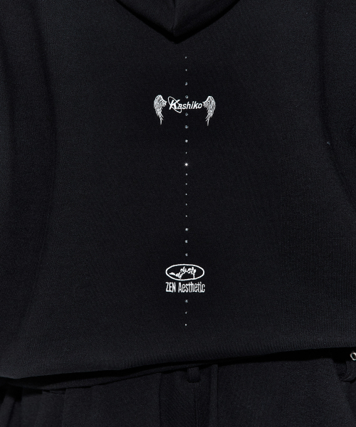 KASHIKO(カシコ)の「Zenu Hoodie Black(パーカー・レディース・その他・FREE)」の18枚目の写真