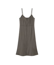 Nola slip dress _ Khaki