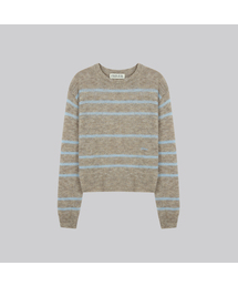 FRIVER07（フリバー07）の「Stripe wool blended knit [FRFA02NT07]_2color（ニット/セーター）」