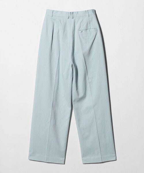 6(ROKU)＞コットンレーヨン タックパンツ 26SS（スラックス）｜6（ロク