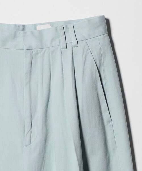 6 roku コットンレーヨンタックパンツ 6(ROKU)＞コットンレーヨン タックパンツ 26SS（スラックス）｜6（ロク