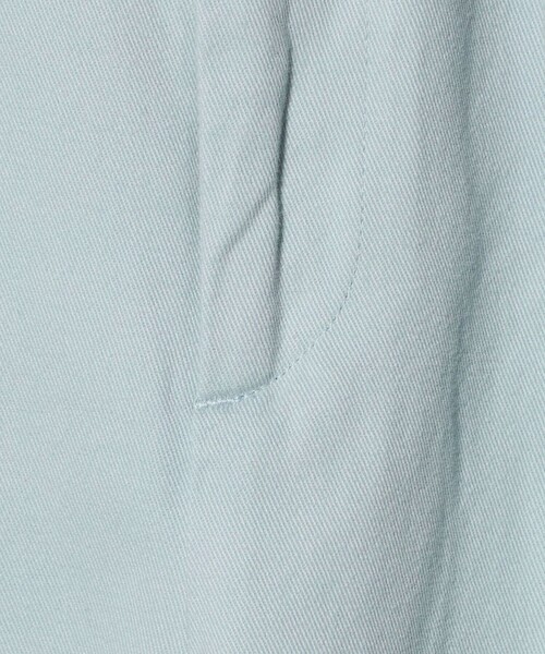 6（ロク）の「＜6(ROKU)＞コットンレーヨン タックパンツ 26SS（スラックス・レディース・ライトブルー・34/32/38/36）」の11枚目の写真
