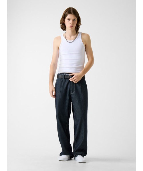 GUESS JEANS(ゲスジーンズ)の「GUESS JEANS G20 Super Baggy デニムパンツ(デニムパンツ・メンズ・ダークネイビー・30inch/31inch/32inch/29inch/28inch/34inch)」の2枚目の写真