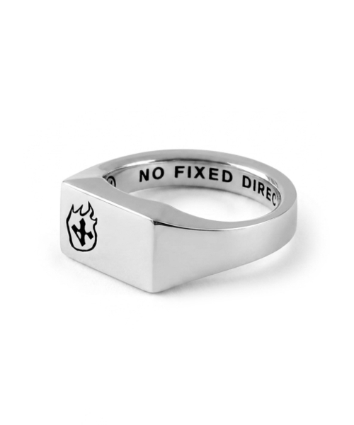 NONENON(ノンノン)の「FLAME LOGO 2 RNG(リング・レディース・その他・SMALL/MEDIUM/LARGE)」の2枚目の写真