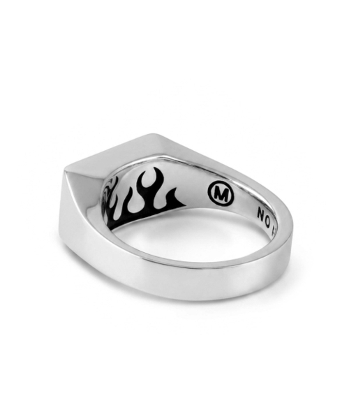 NONENON(ノンノン)の「FLAME LOGO 2 RNG(リング・レディース・その他・SMALL/MEDIUM/LARGE)」の3枚目の写真