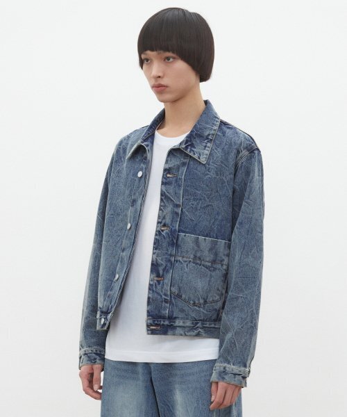 DECET(デケト)の「Dawn Denim Jacket DCJK001Blue(デニムジャケット・レディース・その他・MEDIUM/LARGE/X-LARGE)」の3枚目の写真