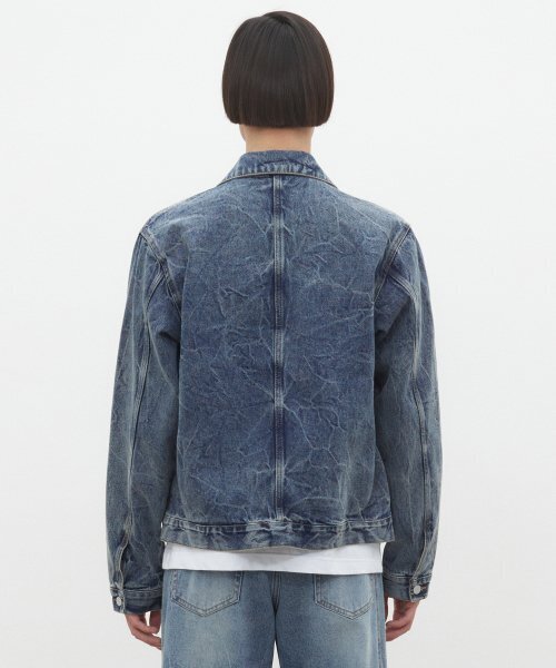 DECET(デケト)の「Dawn Denim Jacket DCJK001Blue(デニムジャケット・レディース・その他・MEDIUM/LARGE/X-LARGE)」の5枚目の写真