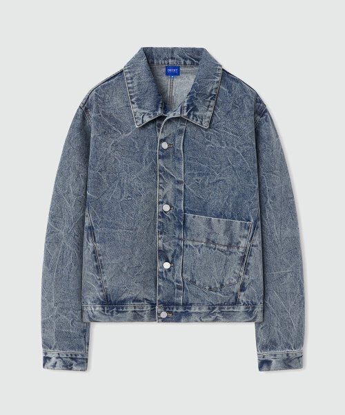 DECET(デケト)の「Dawn Denim Jacket DCJK001Blue(デニムジャケット・レディース・その他・MEDIUM/LARGE/X-LARGE)」の9枚目の写真