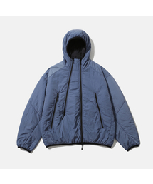 MOIF（モイフ）の「[AW25] DOUBLE-ZIP INSULATED PARKA(Ver.2) / STEEL BLUE（ナイロンジャケット）」