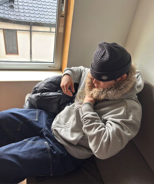 AMOU（アモウ）の「AMOU Fur Hoodie Zip-Up BLACK（パーカー・レディース・その他・1/2）」の9枚目の写真