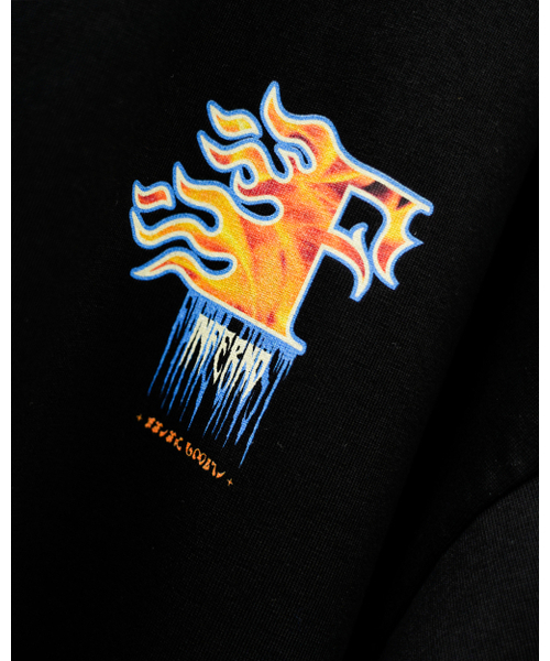 FATAL GHOST(フェイタルゴースト)の「Inferno-BK(Tシャツ/カットソー・メンズ・その他・MEDIUM/X-LARGE/XXX-LARGE)」の5枚目の写真