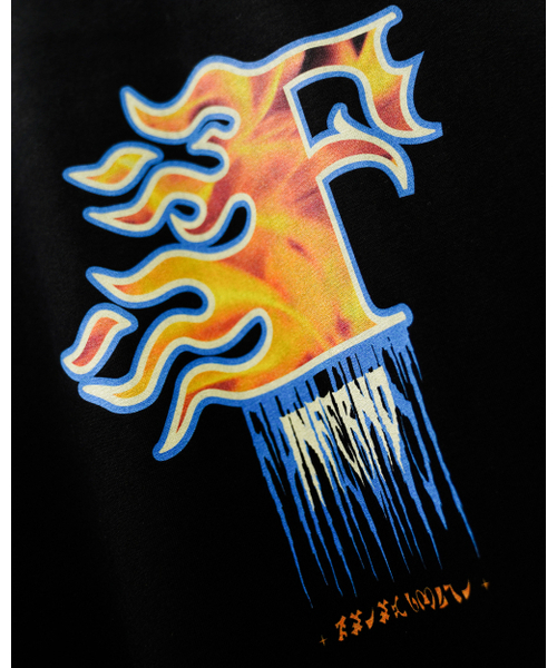 FATAL GHOST(フェイタルゴースト)の「Inferno-BK(Tシャツ/カットソー・メンズ・その他・MEDIUM/X-LARGE/XXX-LARGE)」の6枚目の写真