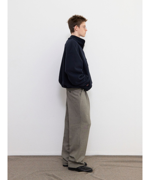 FRAGE(フラゲ)の「テーパードツーピンタックスラックス - オートグレー(スラックス・メンズ・その他・MEDIUM/LARGE)」の3枚目の写真