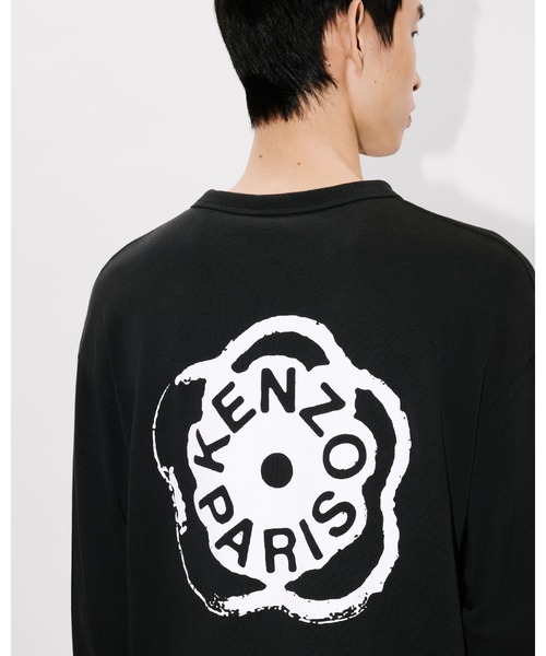 KENZO(ケンゾー)の「'Boke Flower 2.0' ロングスリーブ Tシャツ イン コットン(Tシャツ/カットソー・メンズ・ブラック系その他5・X-LARGE/MEDIUM/LARGE/X-SMALL/SMALL)」の2枚目の写真
