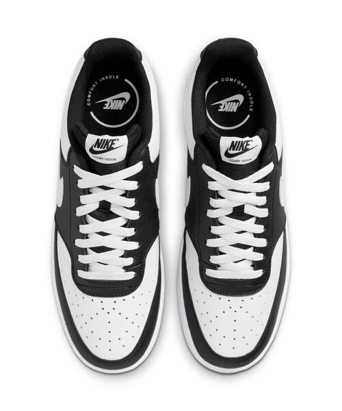 NIKE(ナイキ)の「ナイキ コート ビジョン LOW メンズシューズ / Nike Court Vision Low Men's Shoes HM9862-001 Black(スニーカー・メンズ・ブラック・25/25.5/28/27/26/26.5/27.5)」の6枚目の写真