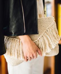 BEAUTY&YOUTH UNITED ARROWS | 【追加予約】【3WAY】BY∵ コットンフリンジクラッチ(クラッチバッグ)