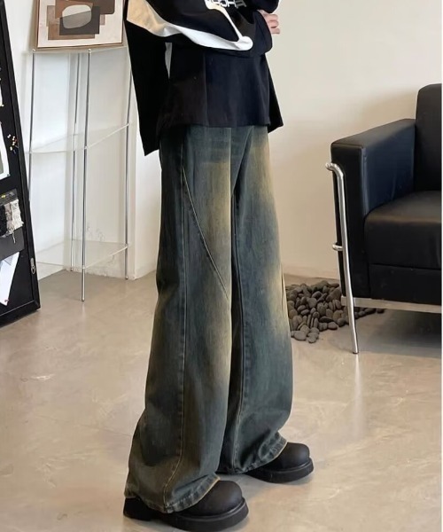 REBALANCE(リバランス)の「ハイストリートフレアデニム(デニムパンツ・メンズ・B/A・LARGE/MEDIUM)」の7枚目の写真