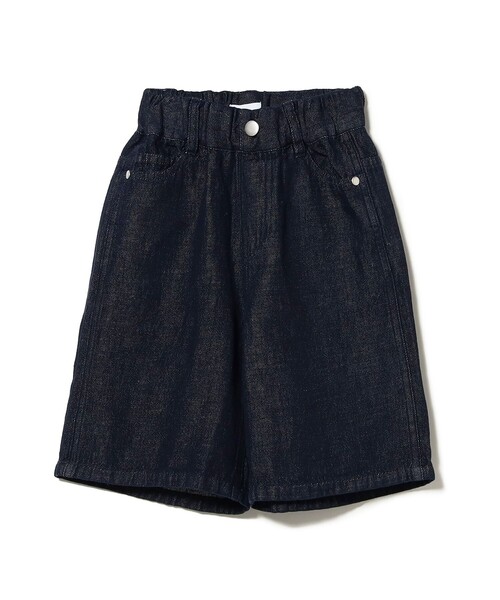 こども ビームス（コドモビームス）の「ARCH&LINE /  コットンリネン デニム ショートパンツ 2026SS（100～145cm）（その他パンツ・キッズ・インディゴブルー・XL(135-145)/L(125-135)/M(115-125)）」の2枚目の写真
