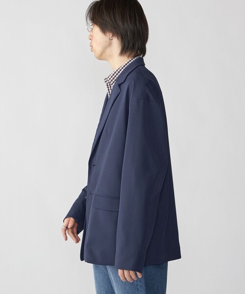 City Ambient Products(シティアンビエントプロダクツ)の「City Ambient Products: オーバーサイズ テーラード ジャケット(テーラードジャケット・メンズ・ネイビー/ブラウン系/ブラック・SMALL/LARGE/MEDIUM)」の12枚目の写真