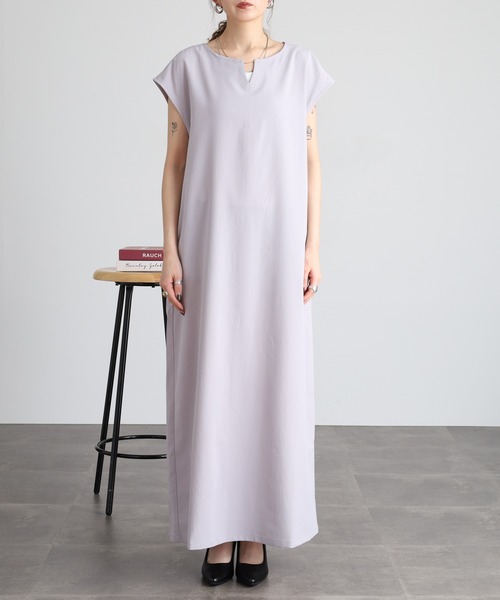 FUNALIVE（ファンアライブ）の「ボレロ付きワンピース（ワンピース・レディース・ブラック/グレイッシュベージュ・LL/3L/M/L）」の20枚目の写真