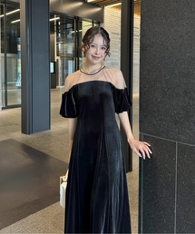 Pearl blouse set dress（ドレス）｜LE'RURE（リルアー）の