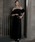 LE'RURE�i�����A�[�j�́uVelour souffle sleeve dress�i�h���X�j�v�b�u���b�N