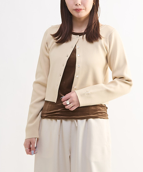 2WAY SHORT KNIT CARDIGAN（カーディガン/ボレロ）｜CONVERSE TOKYO