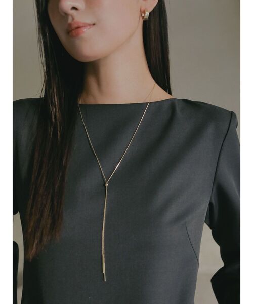 LAGUNAMOON（ラグナムーン）の「【ソンイさんコラボ】スリムチェーンチョーカー（チョーカー・レディース・シルバー/ゴールド・FREE）」の7枚目の写真