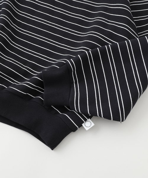 B.C STOCK（ベーセーストック）の「C.B.P クルーネックスウェット（スウェット・メンズ・ブラック/アイボリー/ブラック系その他・MEDIUM/LARGE）」の5枚目の写真