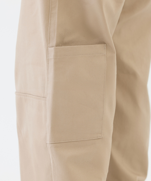 eastserviceshop（イーストサービスショップ）の「ESS Cotton Carpenter Pants - Beige（その他パンツ・レディース・Beige・46/48/50）」の5枚目の写真