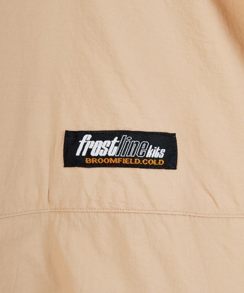 frostline（フロストライン）の「[FROSTLINE/フロストライン] 別注 ナイロンフードジャケット（ナイロンジャケット・レディース・ブラック/ベージュ/ピンク・M/S）」の6枚目の写真