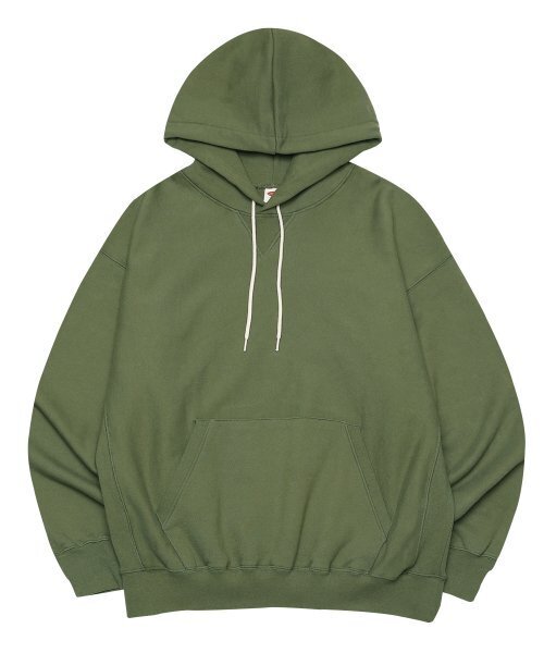 UNION BALANT(ユニオンバランテ)の「ヘビーウェイトスウェットフードパーカー カーキ(パーカー・メンズ・その他・M/L/XL)」の1枚目の写真