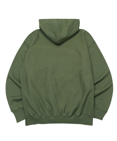 UNION BALANT(ユニオンバランテ)の「ヘビーウェイトスウェットフードパーカー カーキ(パーカー・メンズ・その他・M/L/XL)」の2枚目の写真
