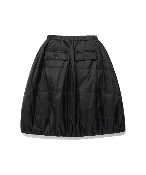 NICE GHOST CLUB（ナイスゴーストクラブ）の「MIDI PUFFER SKIRT_BLACK(NG2EFFPA91A)（スカート・レディース・ブラック・S/M）」の2枚目の写真