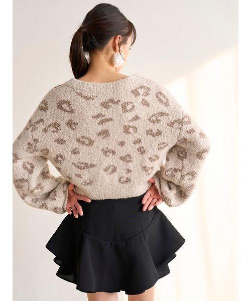 SNIDEL(スナイデル)の「レイヤードフリルミニスカショーパン(その他パンツ・レディース・モカ/ブラック・0/1)」の22枚目の写真