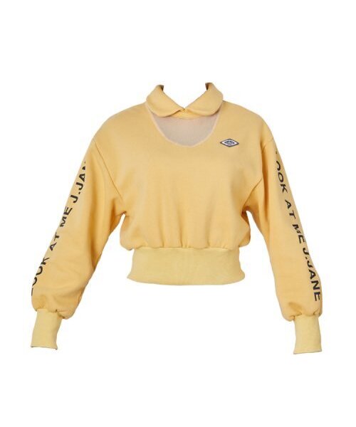 J.JANE（ジェイジェーン）の「ルックアットミー スウェット (イエロー)（ポロシャツ・レディース・その他・M/S）」の2枚目の写真