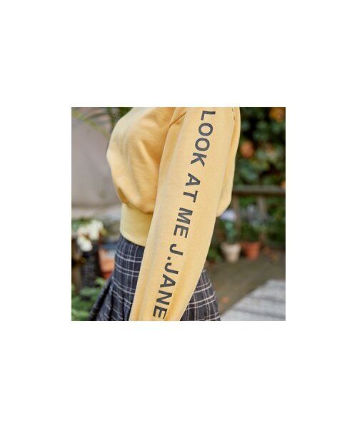J.JANE（ジェイジェーン）の「ルックアットミー スウェット (イエロー)（ポロシャツ・レディース・その他・M/S）」の4枚目の写真