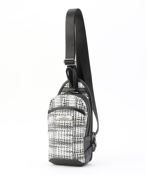 HIDEAWAYS NICOLE（ハイダウェイニコル）の「ミニボディバッグ（ボディバッグ/ウエストポーチ・メンズ・ホワイト/その他4/ブラック/その他2・FREE）」の4枚目の写真