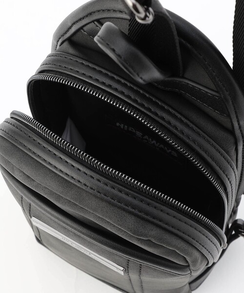 HIDEAWAYS NICOLE（ハイダウェイニコル）の「ミニボディバッグ（ボディバッグ/ウエストポーチ・メンズ・ホワイト/その他4/ブラック/その他2・FREE）」の14枚目の写真