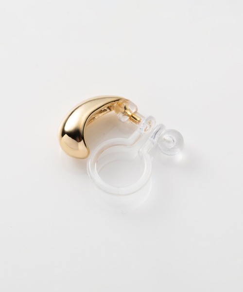 Cream dot.(クリームドット)の「【金属アレルギー対応】ぷっくりと艶めくミニマムピアス/イヤリング(ピアス(両耳用)・レディース・ピンク/ゴールド系その他/ゴールド/ピンク系その他/シルバー系その他/シルバー・ONE SIZE)」の13枚目の写真