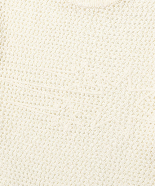 NICE GHOST CLUB(ナイスゴーストクラブ)の「3STARS L/S KNIT TEE_WHITE(NG2FSUK601A)(ニット/セーター・レディース・その他・S/M/L)」の4枚目の写真