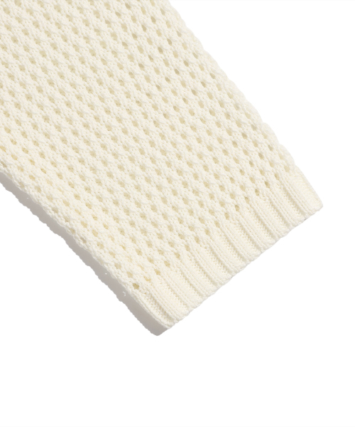 NICE GHOST CLUB(ナイスゴーストクラブ)の「3STARS L/S KNIT TEE_WHITE(NG2FSUK601A)(ニット/セーター・レディース・その他・S/M/L)」の5枚目の写真