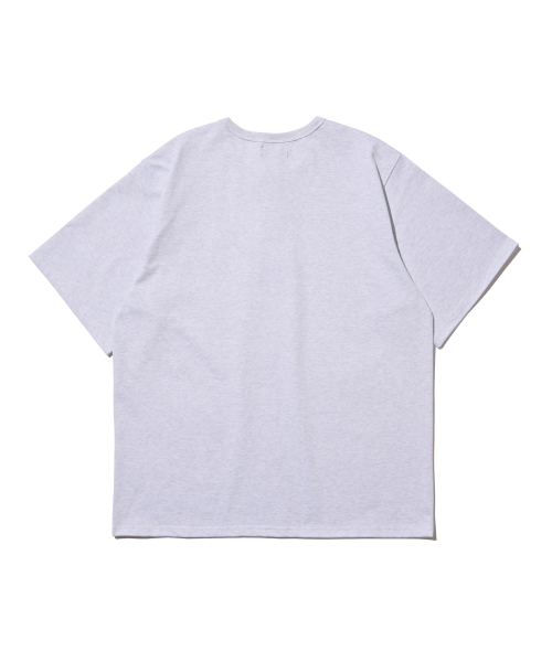CARGOBROS(カーゴブロス)の「ヘンリーネッククールエアロ半袖Tシャツ(ライトグレー)(Tシャツ/カットソー・メンズ・その他・FREE)」の2枚目の写真