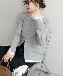 【WEB限定】レイヤード多釦プルオーバー