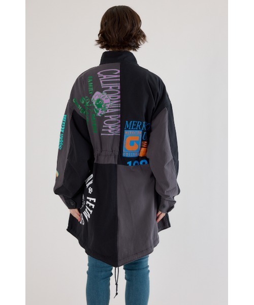 RODEO CROWNS WIDE BOWL(ロデオクラウンズワイドボウル)の「カスタムリメイクモッズコート(モッズコート・レディース・ブラック/カーキ/オフホワイト/ブルー・FREE)」の16枚目の写真