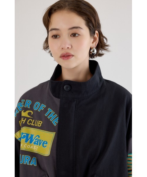 RODEO CROWNS WIDE BOWL(ロデオクラウンズワイドボウル)の「カスタムリメイクモッズコート(モッズコート・レディース・ブラック/カーキ/オフホワイト/ブルー・FREE)」の17枚目の写真