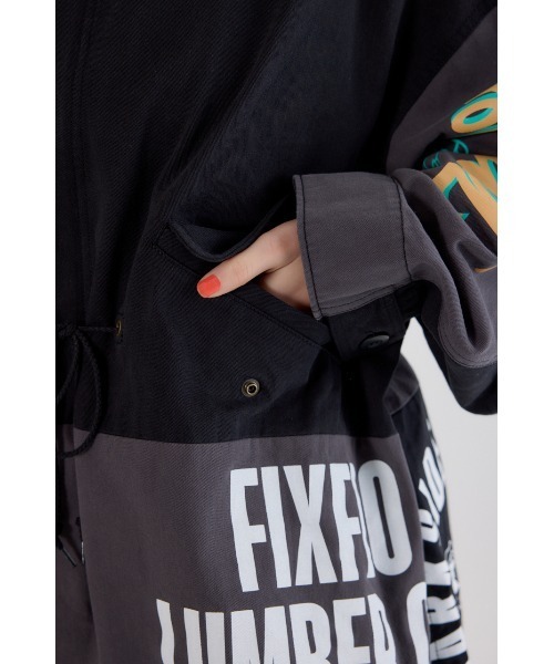 RODEO CROWNS WIDE BOWL(ロデオクラウンズワイドボウル)の「カスタムリメイクモッズコート(モッズコート・レディース・ブラック/カーキ/オフホワイト/ブルー・FREE)」の21枚目の写真