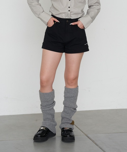 RAY CASSIN（レイカズン）の「ルーズレッグウォーマー（レッグウォーマー・レディース・ホワイト/ベージュ/グレー/ブラック・FREE）」の17枚目の写真